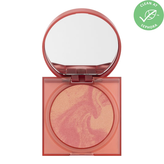 GloWish Cheeky Vegan Blush Powder Milky Rose